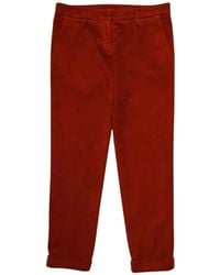 Aspesi - Cropped Trousers - Lyst