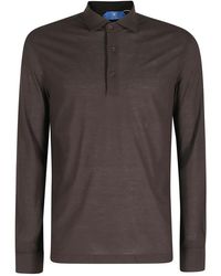 KIRED - Tops ,Bruin ,Katoen Positano Polo - Lyst