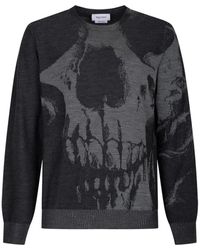 McQueen - Round-Neck Knitwear - Lyst