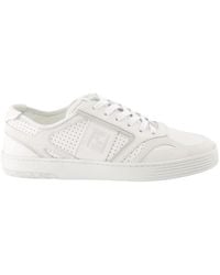 Fendi - Stilvolle schnürschuhe mit logo-detail - Lyst