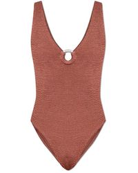 Bondeye - Badmode ,Roze ,Nylon Ring Mara Badpak Uit Één Stuk - Lyst