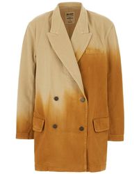 Uma Wang - Uw6030 Uw224 Double-Breasted Coat - Lyst