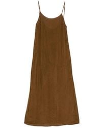 Uma Wang - Kleedjes ,Bruin ,Anaya Lange Jurk - Lyst