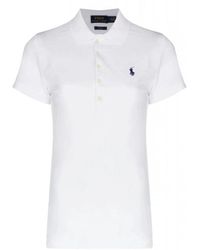 Ralph Lauren - Tops ,Wit ,Katoen Julie Polo Shirt - Lyst