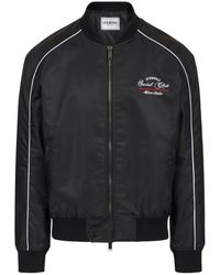 Iceberg - Jassen ,Zwart ,Nylon Comfort Fit Jas - Lyst