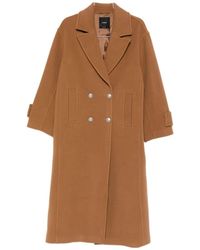 Pinko - Elegante Marrone Jas Aw25 - Lyst