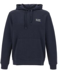 EA7 - Katoenen Hoodie - Lyst