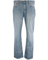 Levi's - Jeans ,Blauw ,Denim 501 Original Fit Jeans - Lyst