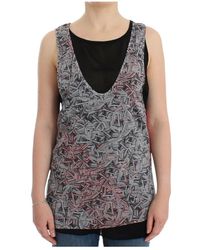 CoSTUME NATIONAL - Sleeveless Tops - Lyst