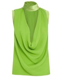 Elisabetta Franchi - Sleeveless Tops - Lyst
