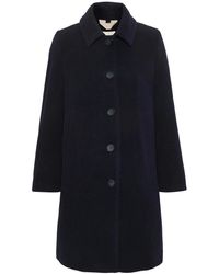 Part Two - Jassen ,Blauw ,Donkerblauwe Jas Met Fijne Kraag - Lyst