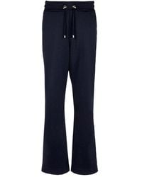 Balmain - Broeken ,Blauw ,Katoen Pb Signature-Badge Track Pants - Lyst