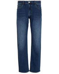Armani Exchange - Slim fit 5 taschen jeans - Lyst