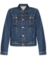 DIESEL - Jassen ,Blauw ,Denim De Bonny Denim Jacket - Lyst