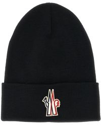 Moncler - Virgin Wool Beanie - Lyst
