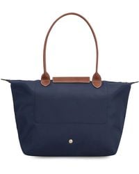 Longchamp - Original L Tote Tasche Mit Lederdetails - Lyst