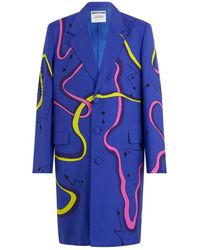 Moschino - Single-Breasted Coats - Lyst