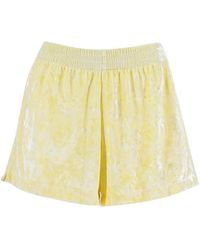 Mc2 Saint Barth - Chenille-bestickte shorts - Lyst