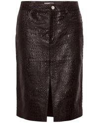 Gestuz - Leather Skirts - Lyst