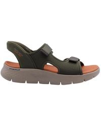 Skechers - Flat Sandals - Lyst