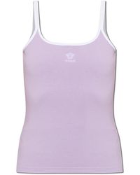 Versace - Tops ,Paars ,Strappy Top - Lyst