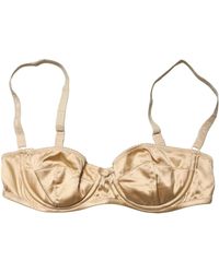 Dolce & Gabbana - Ondergoed ,Satijn Balconette Bh Met Beugel Van Stretch Zijdesatijn - Lyst