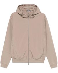 Herno - Polyester Jack Met Rits En Capuchon - Lyst