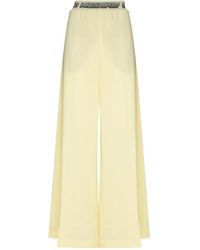 Stella McCartney - Wijde Pijpen Broek - Lyst