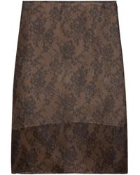 BITE STUDIOS - Midi Skirts - Lyst