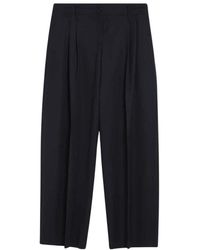 McQueen - Wide Trousers - Lyst