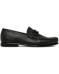 Ferragamo - Mocassino crown in pelle a grana - Lyst