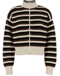 Brunello Cucinelli - Truien & Vesten ,Zwart ,Katoen Geborduurde Katoenen Cardigan - Lyst