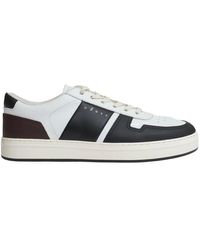 Hogan - Blaue wildleder-sneakers mit ledereinsätzen - Lyst