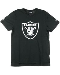 KTZ - Tops ,Zwart ,Nfl Team Logo Tee Zwart - Lyst