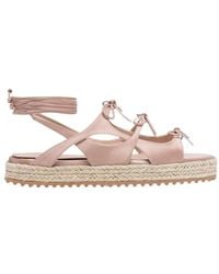 SCAROSSO - Flat Sandals - Lyst
