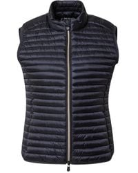 Save The Duck - Ärmellose jacke mit goldenem reißverschluss - Lyst