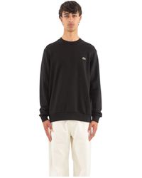 Lacoste - Hoodies & Sweatvesten ,Zwart ,Logo Sweatshirt - Lyst