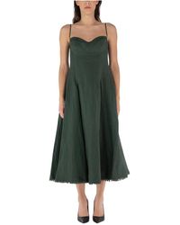 Jonathan Simkhai - Vestido midi analise sin mangas bustier - Lyst