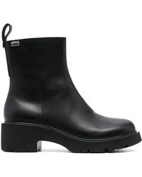 Camper - Schoenen ,Zwart ,Leer Milah Boots - Lyst