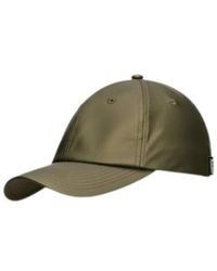 Rains - Accessoires ,Bruin ,Baseballpet Met Gebogen Klep - Lyst