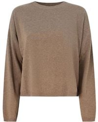 Woolrich - Truien & Vesten ,Bruin ,Wol Cozy Sweater - Lyst