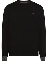 Sun 68 - Rundhals-Strickpullover - Lyst