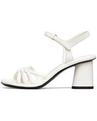 Loriblu - Knotted Strapped Nappa Sandal - Lyst