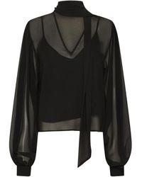 Gestuz - Overhemden ,Zwart ,Blouses - Lyst