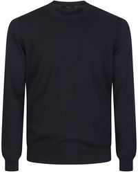 Fay - Trui Met Ronde Hals - Lyst