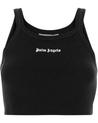 Palm Angels - Sleeveless Tops - Lyst