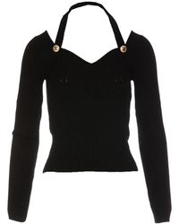 SIMONA CORSELLINI - Knitwear > v-neck knitwear - Lyst