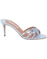 Aquazzura - Heeled Mules - Lyst
