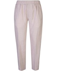 Eleventy - Athletic Relax Fit Broeken - Lyst
