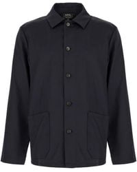 A.P.C. - Light Jackets - Lyst